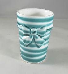 Gmundner Keramik-Becher/Masche